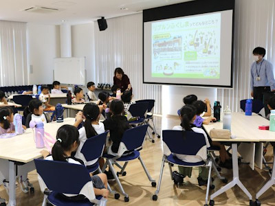 ならはっ子こども教室の参加者の様子