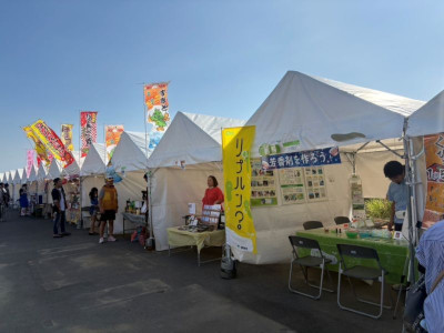 2025富岡夏祭りに出店しているリプルンの様子
