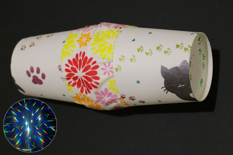 手作りの万華鏡の写真