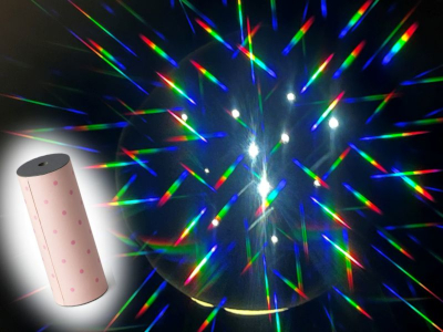 万華鏡と万華鏡の中の様子