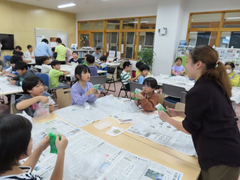 スライム作成の様子